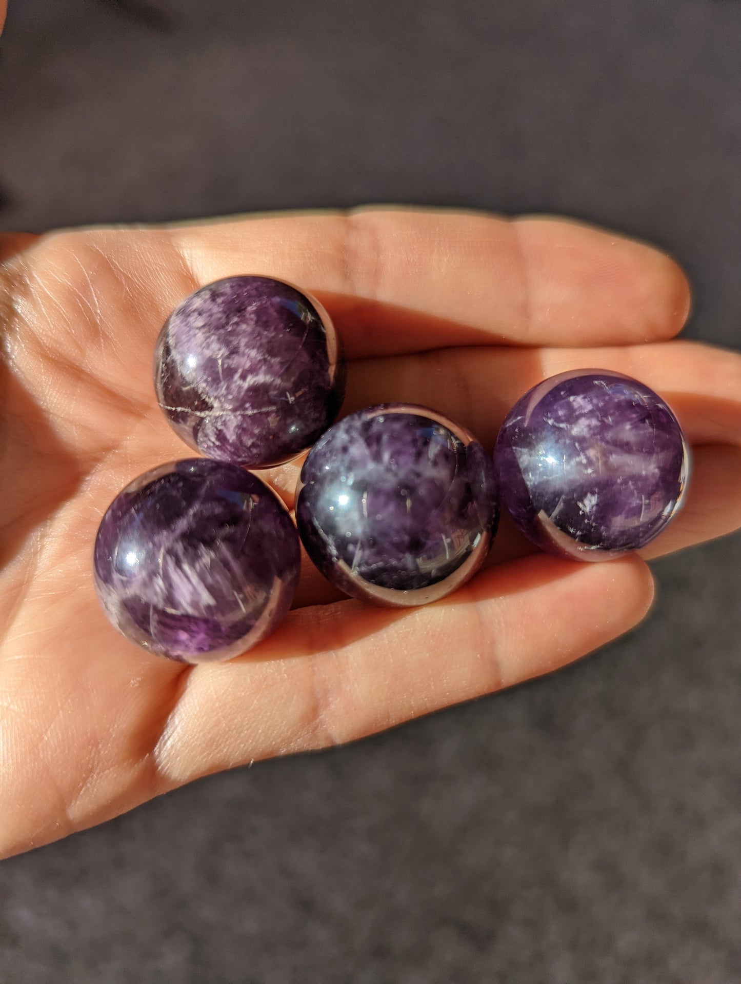 Dream Amethyst Spheres