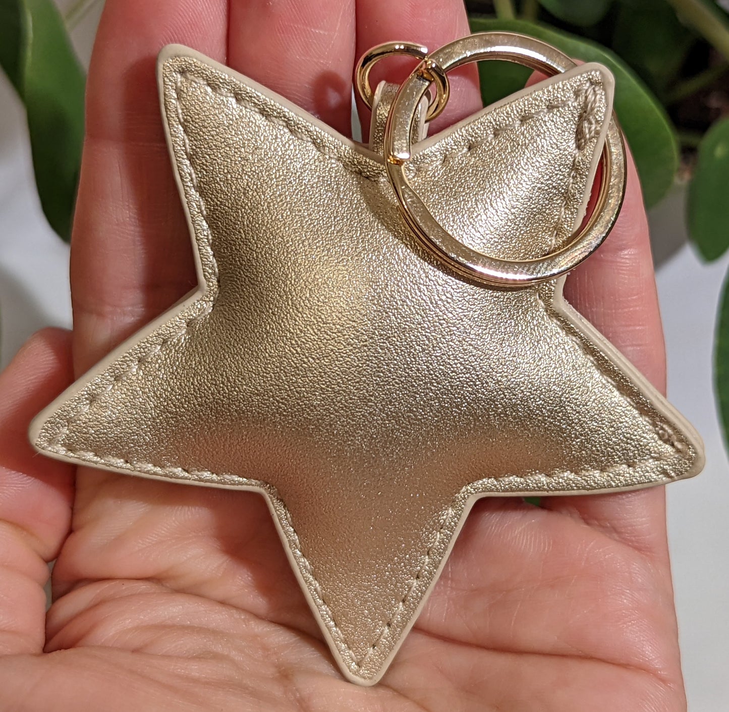 Star Affirmation Key Chain - Dream Sparkle Shine