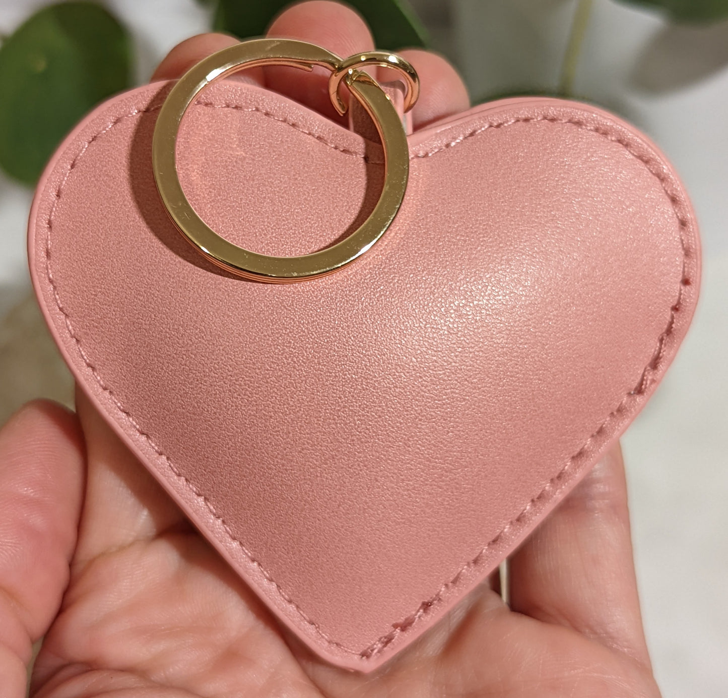 Heart Affirmation Key Chain - Kind Hearts Kind Words