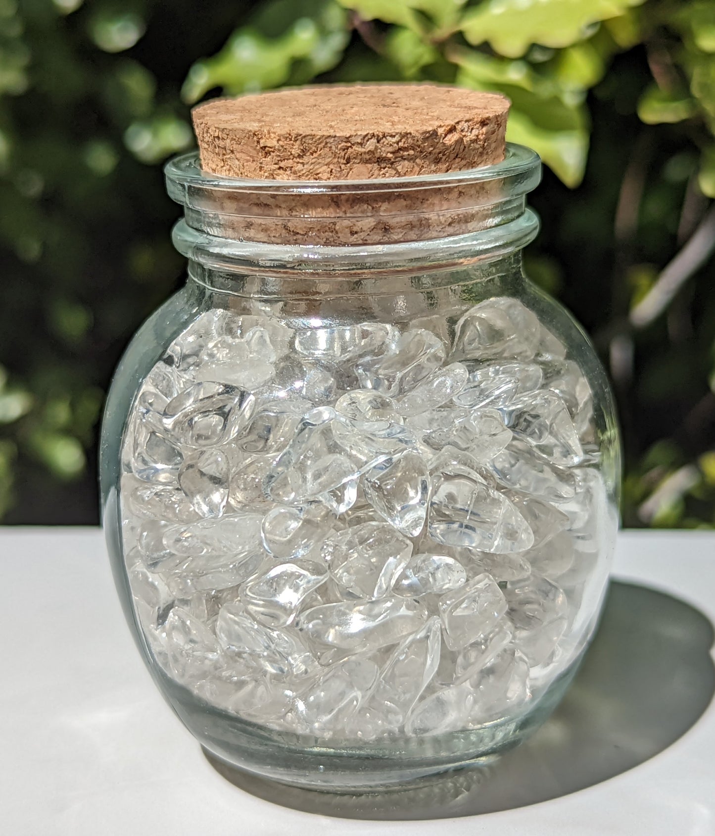 Glass Bottle Jar Small