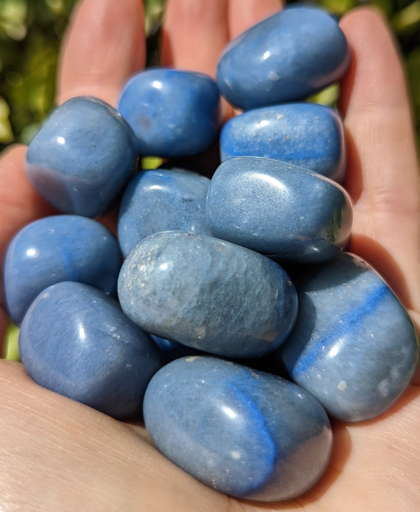Blue Aventurine Tumbles