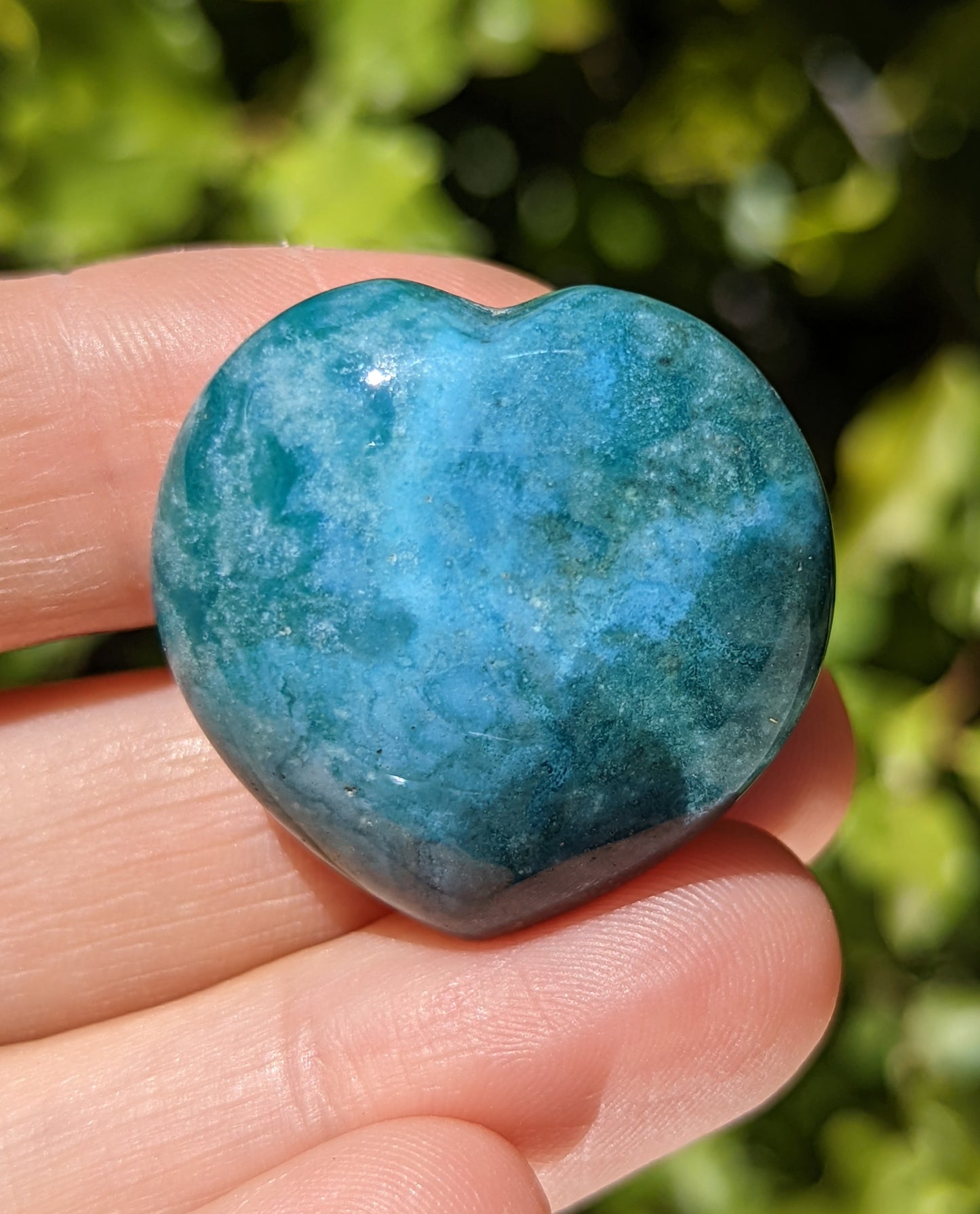 Ocean Jasper Heart