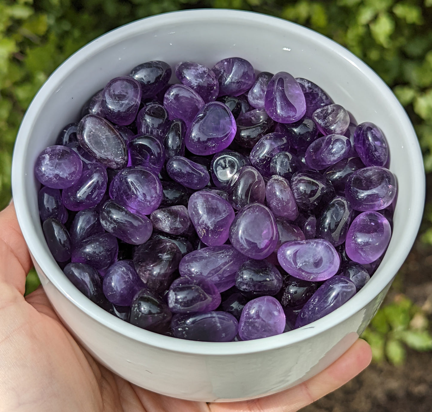 Amethyst Tumbles Deep Purple High Quality