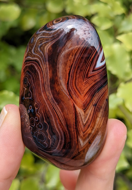 Sardonyx Palm Stone