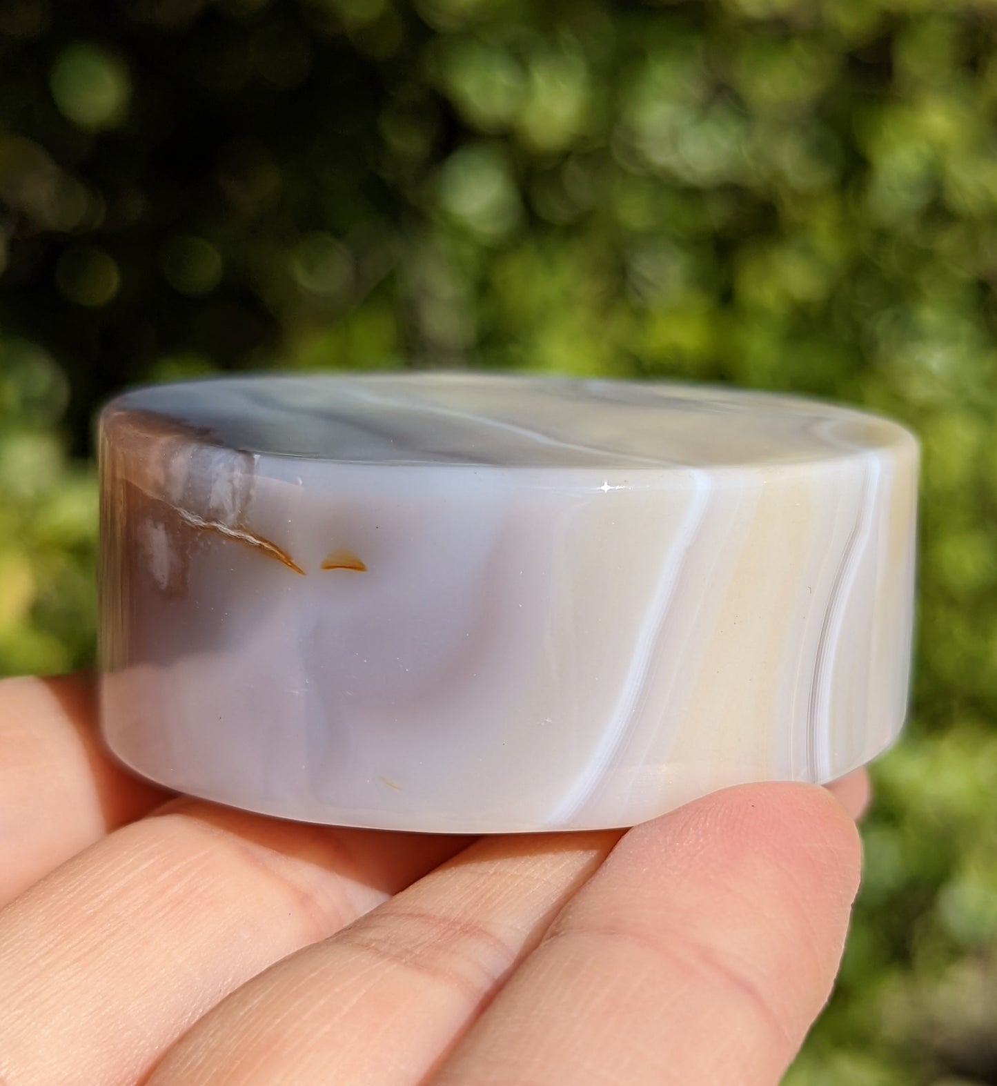 Flower Agate Coaster