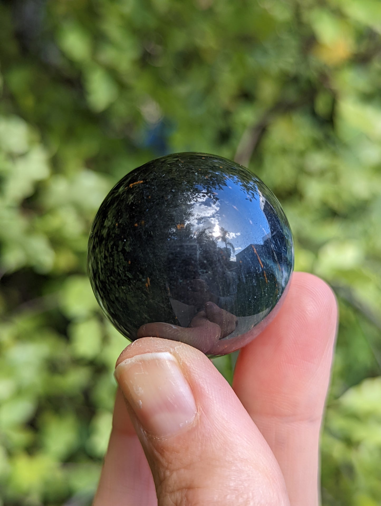 Blue Tigers Eye Sphere