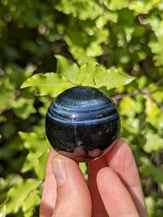 Blue Tigers Eye Sphere