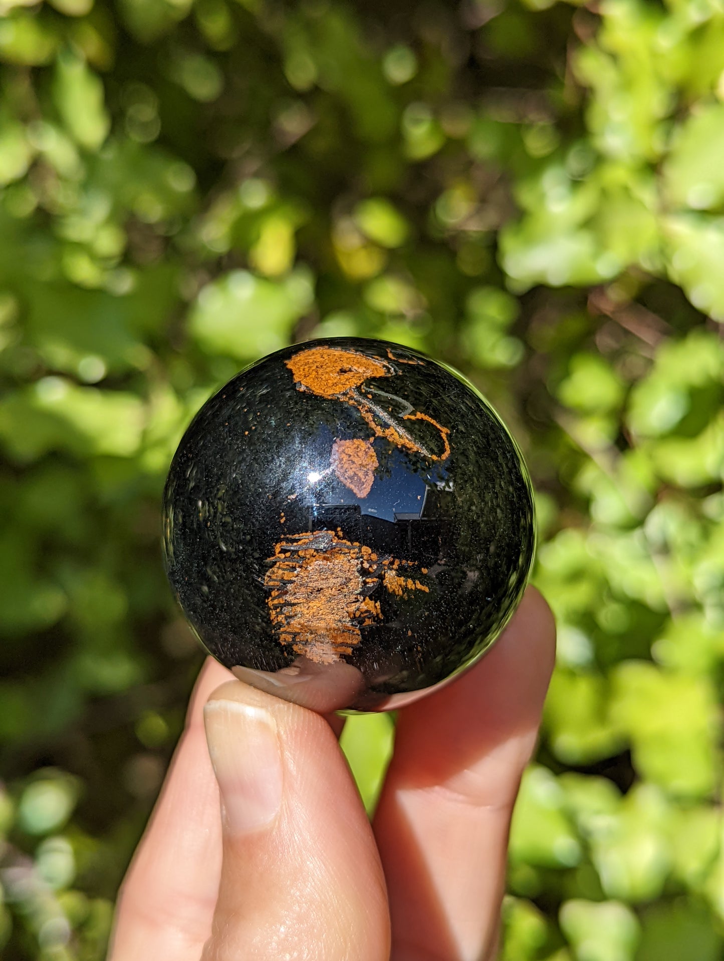 Blue Tigers Eye Sphere