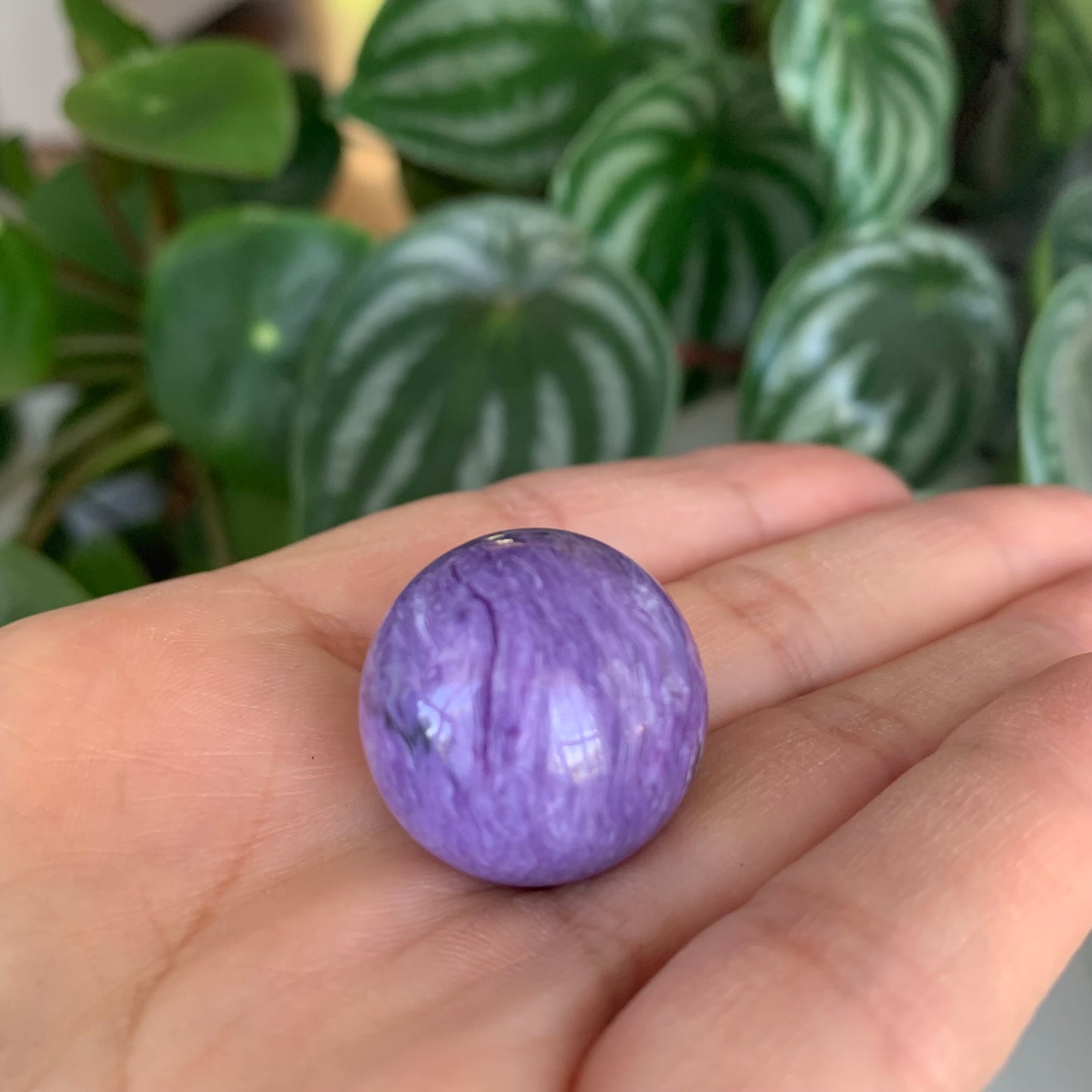 Charoite Sphere