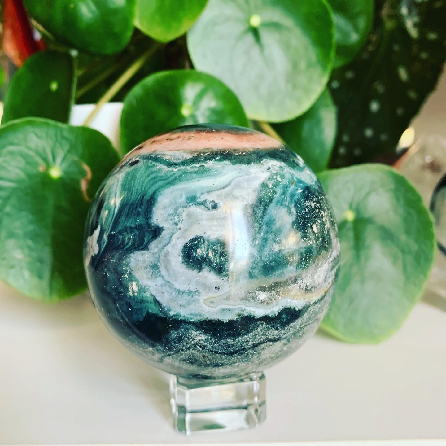 Ocean Jasper Sphere