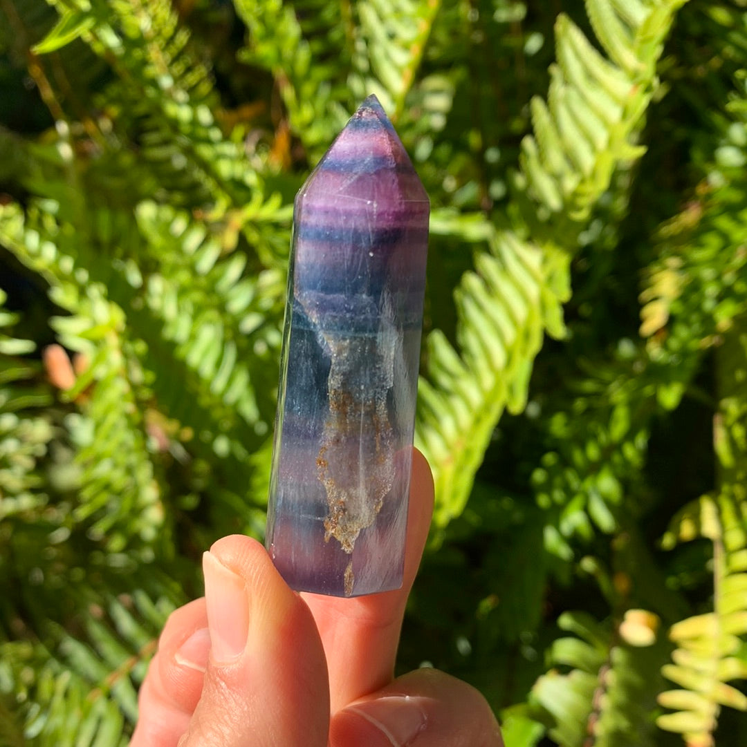 Rainbow Fluorite Tower