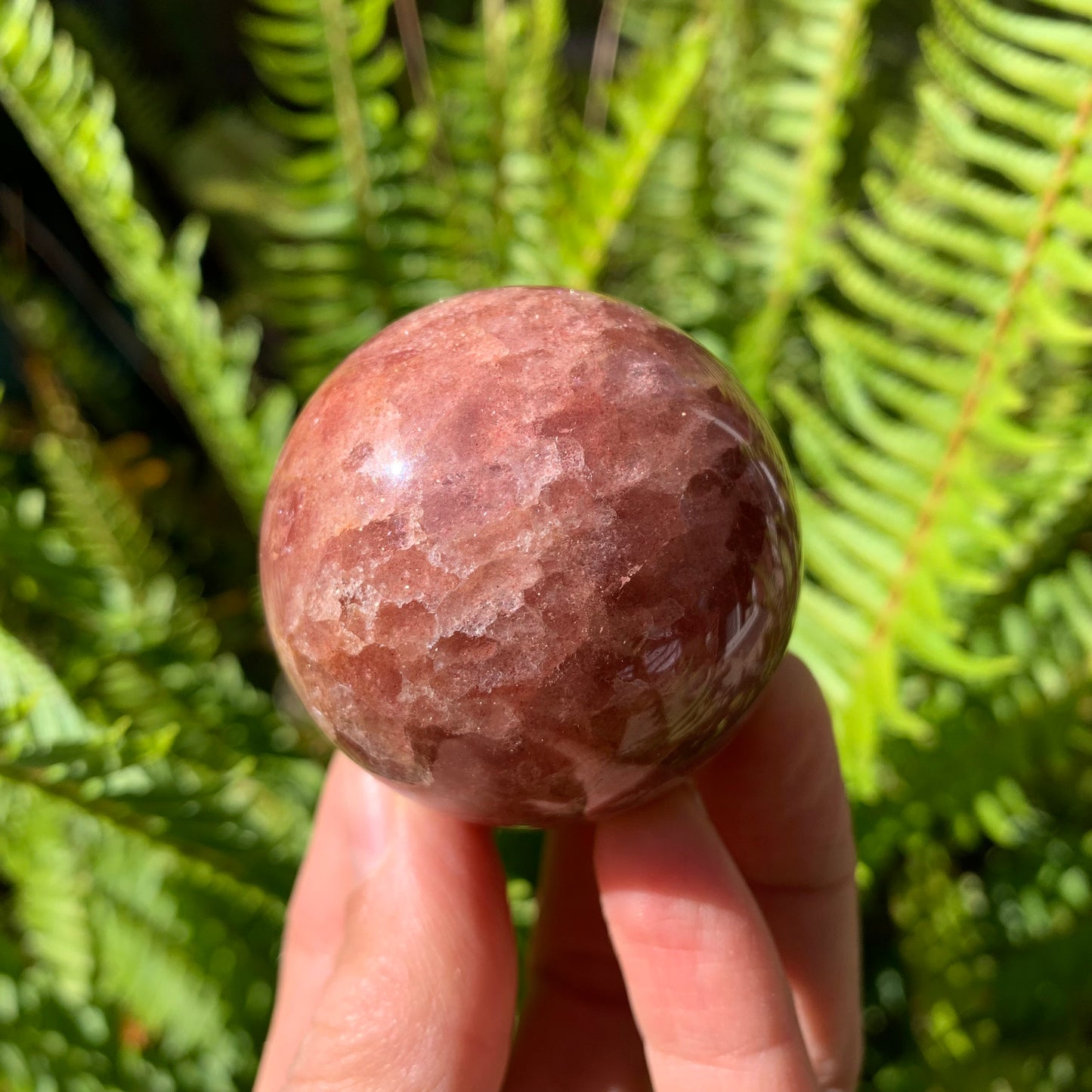 Strawberry Quartz Sphere