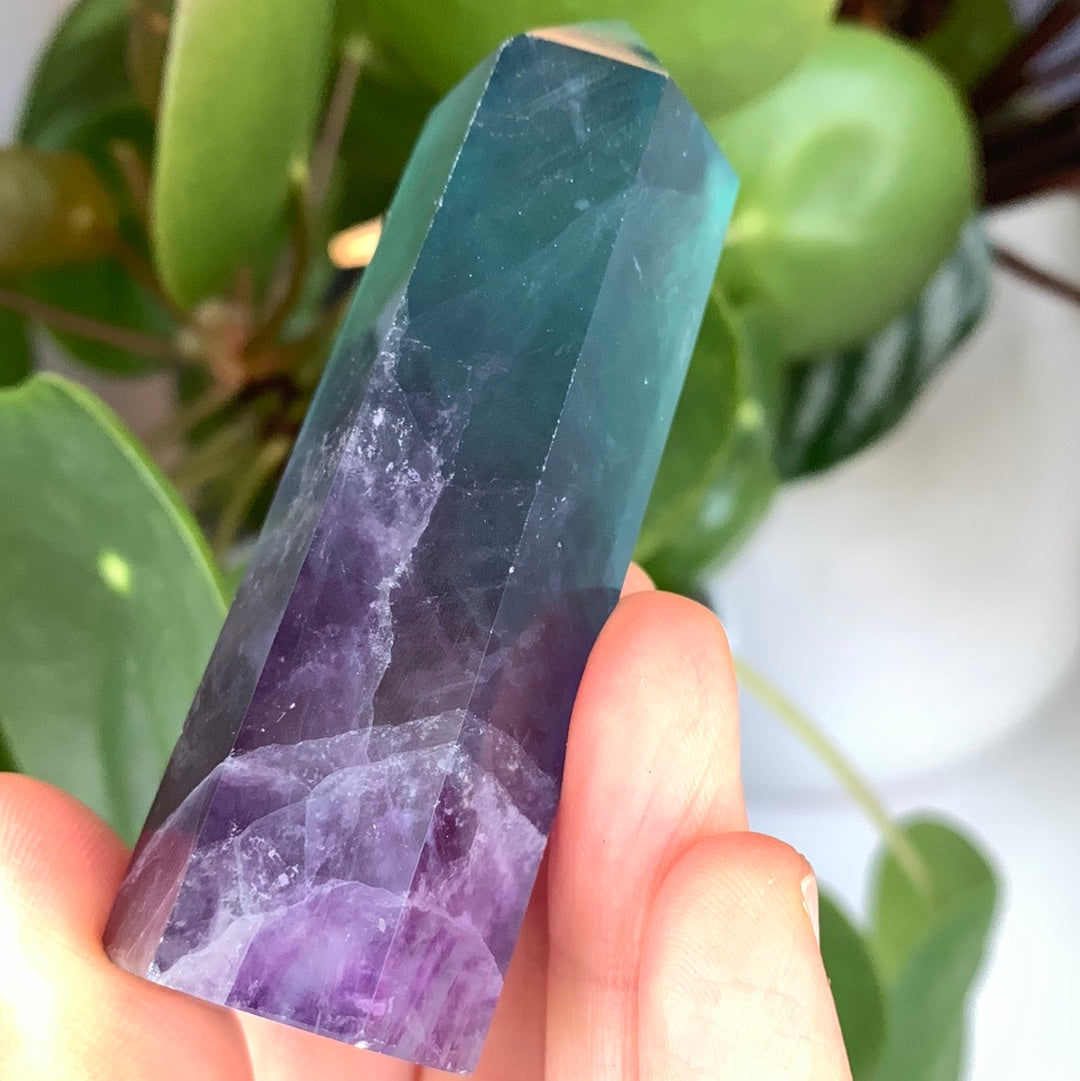 Rainbow Fluorite Tower