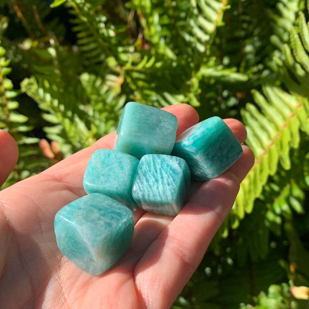 Green Aventurine Cube Tumbles