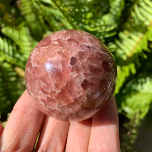 Strawberry Quartz Sphere