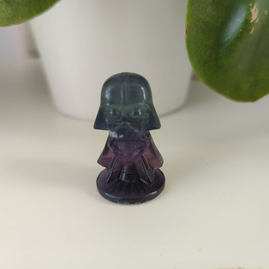 Star Wars Rainbow Fluorite Darth Vader
