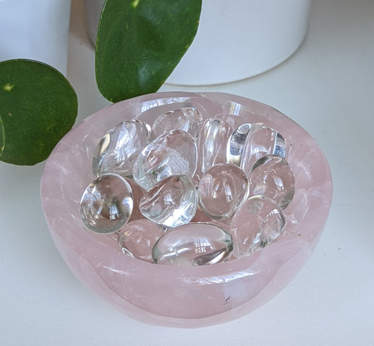 Clear Quartz Tumbles *High Quality*
