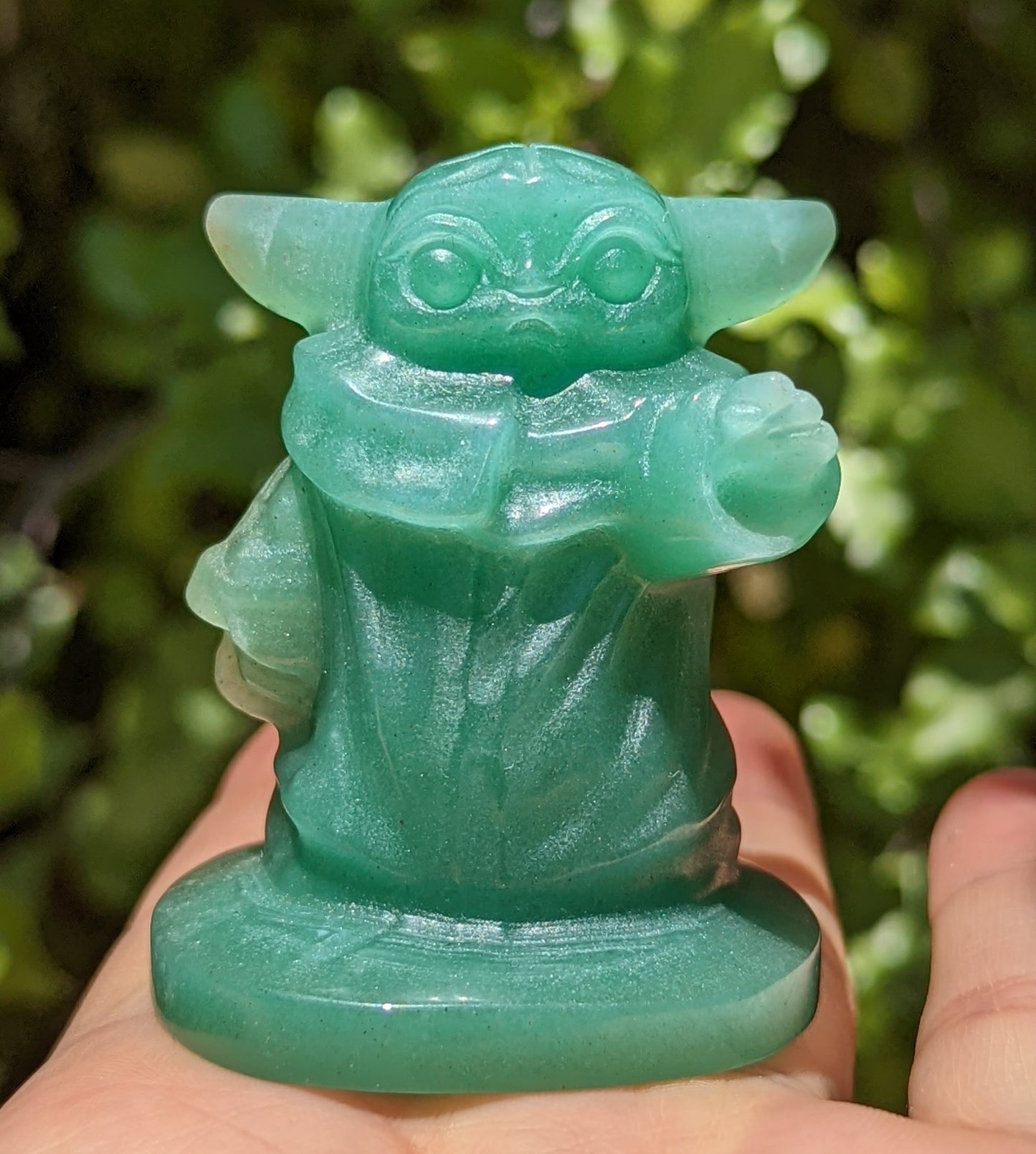 Star Wars Green Aventurine 'Baby Yoda' Grogu