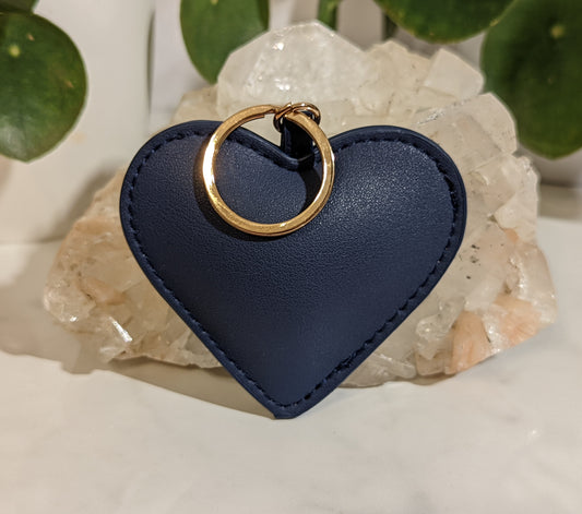 Heart Affirmation Key Chain - Start Each Day With A Grateful Heart