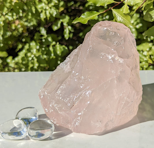 Rose Quartz Raw Large Chunk