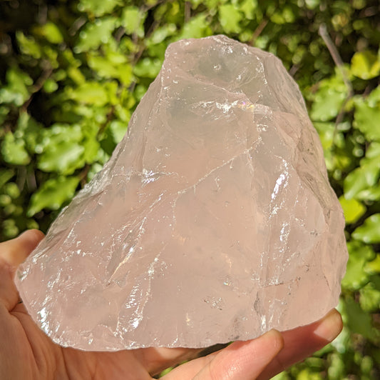 Rose Quartz Raw Large Chunk