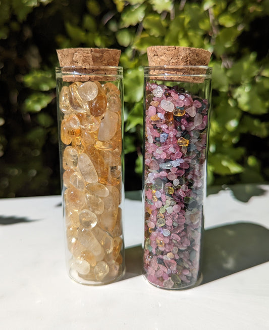 Glass Bottle Tube 10cm