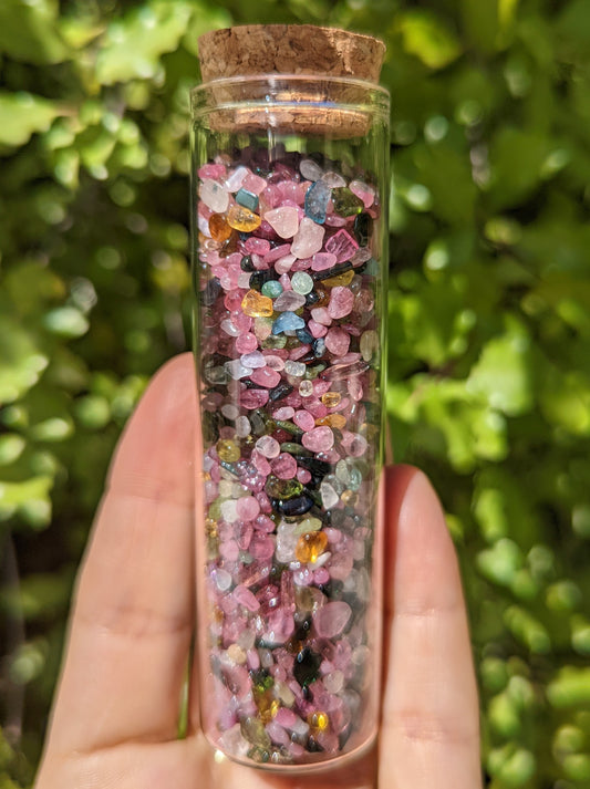 Glass Bottle Tube 10cm