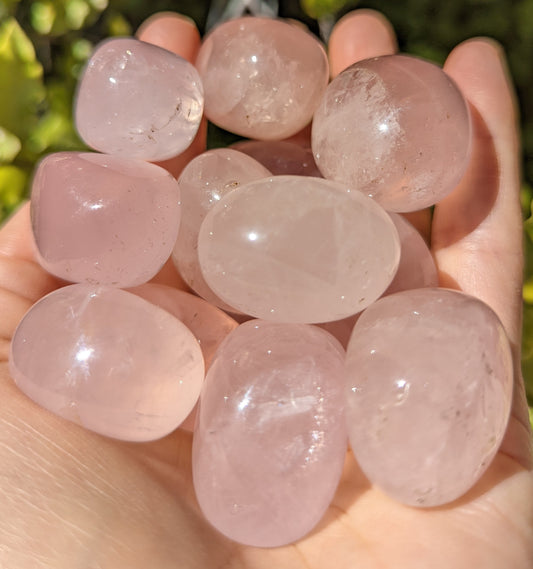 Rose Quartz Tumbles