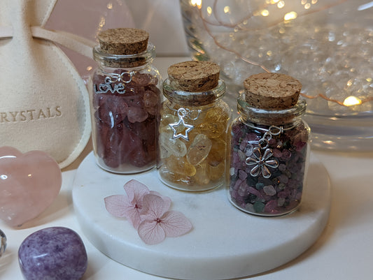 Crystal Love & Friendship Kit - Bottle Charm