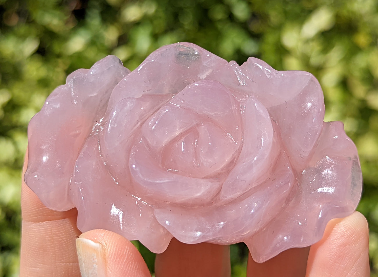 Rose Quartz Rose Flower