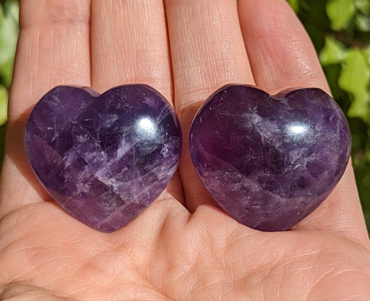 Amethyst Hearts