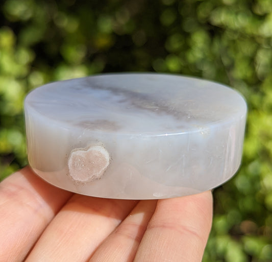 Flower Agate Coaster