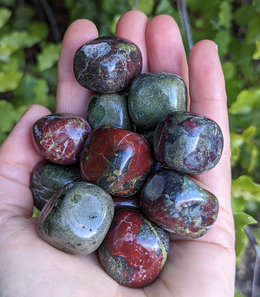 Dragons Blood Jasper Tumbles