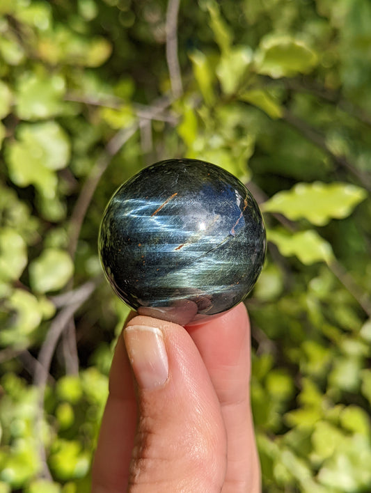 Blue Tigers Eye Sphere