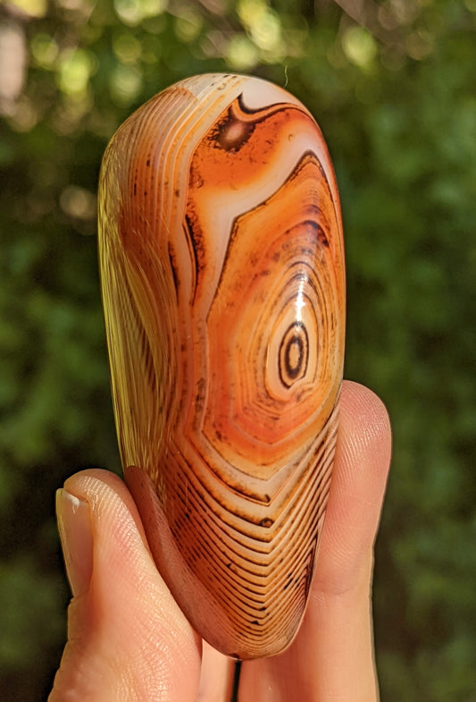 Sardonyx Palm Stone