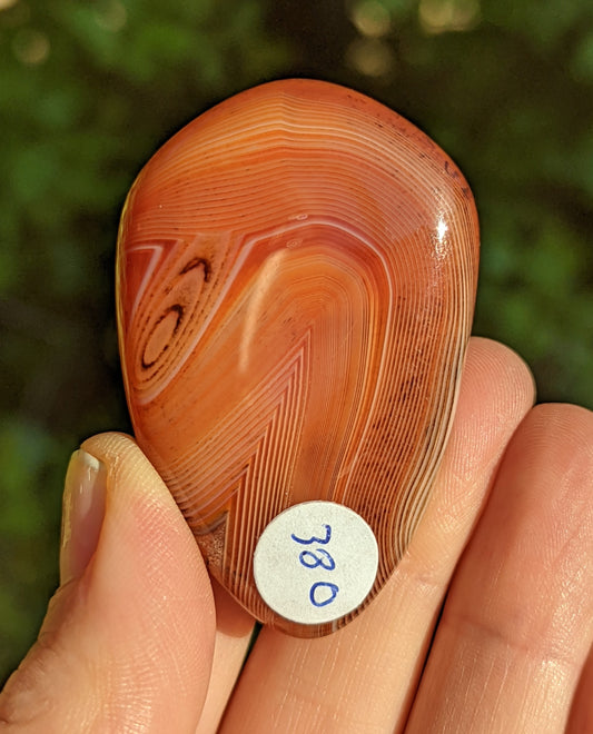 Sardonyx Palm Stone
