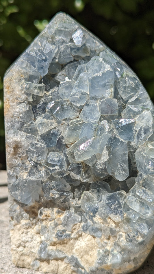 Blue Celestite Geode