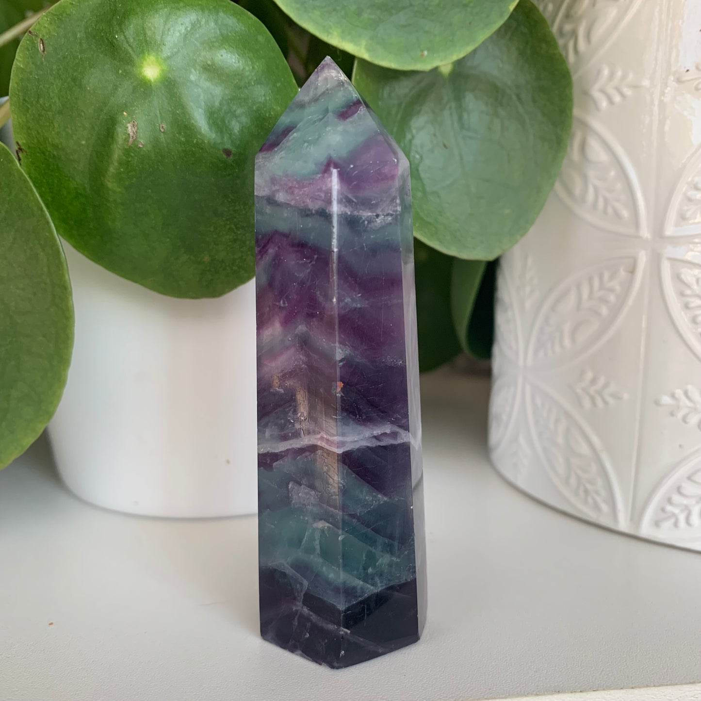 Rainbow Fluorite Tower