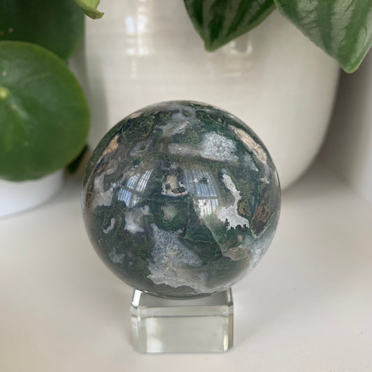 Moss Agate Sphere