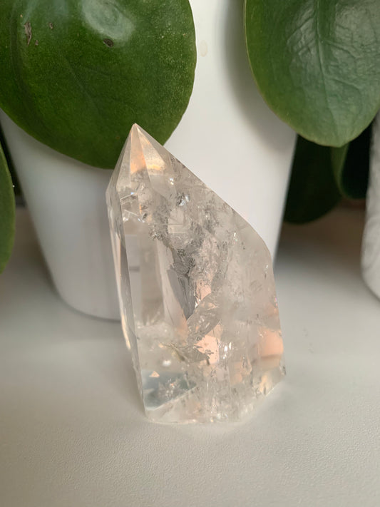 Clear Quartz Tower