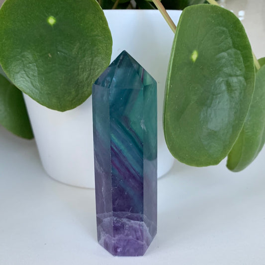Rainbow Fluorite Tower