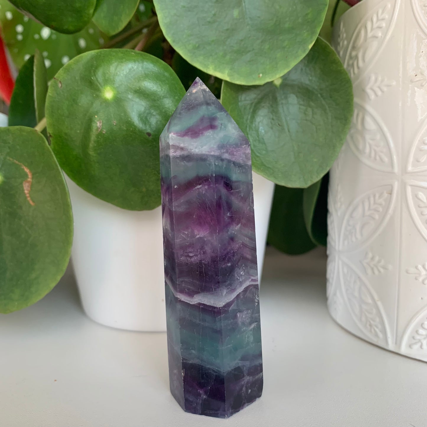 Rainbow Fluorite Tower