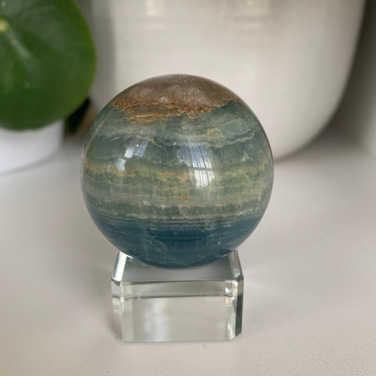 Blue Onyx Sphere