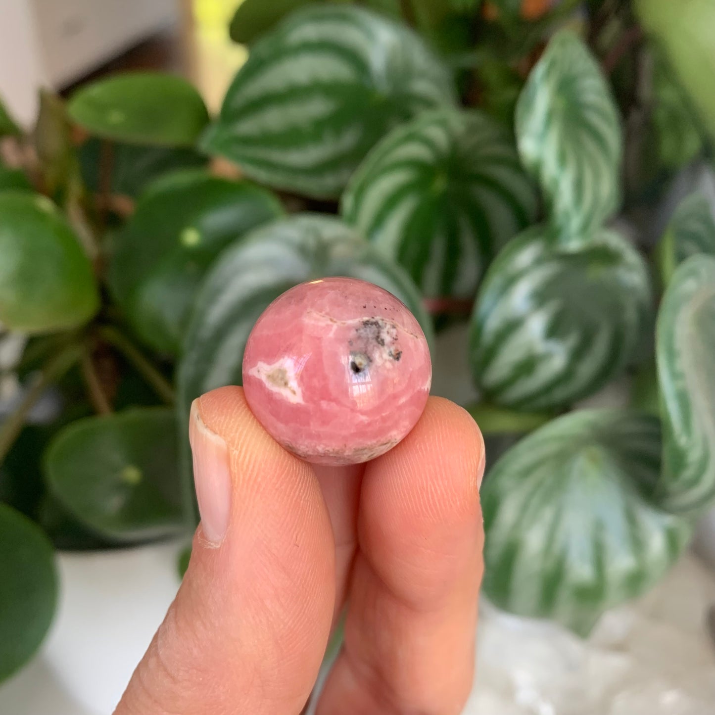 Rhodochrosite Sphere