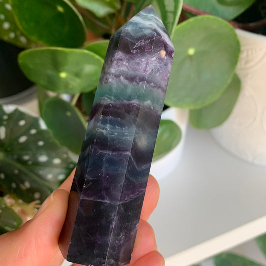 Rainbow Fluorite Tower