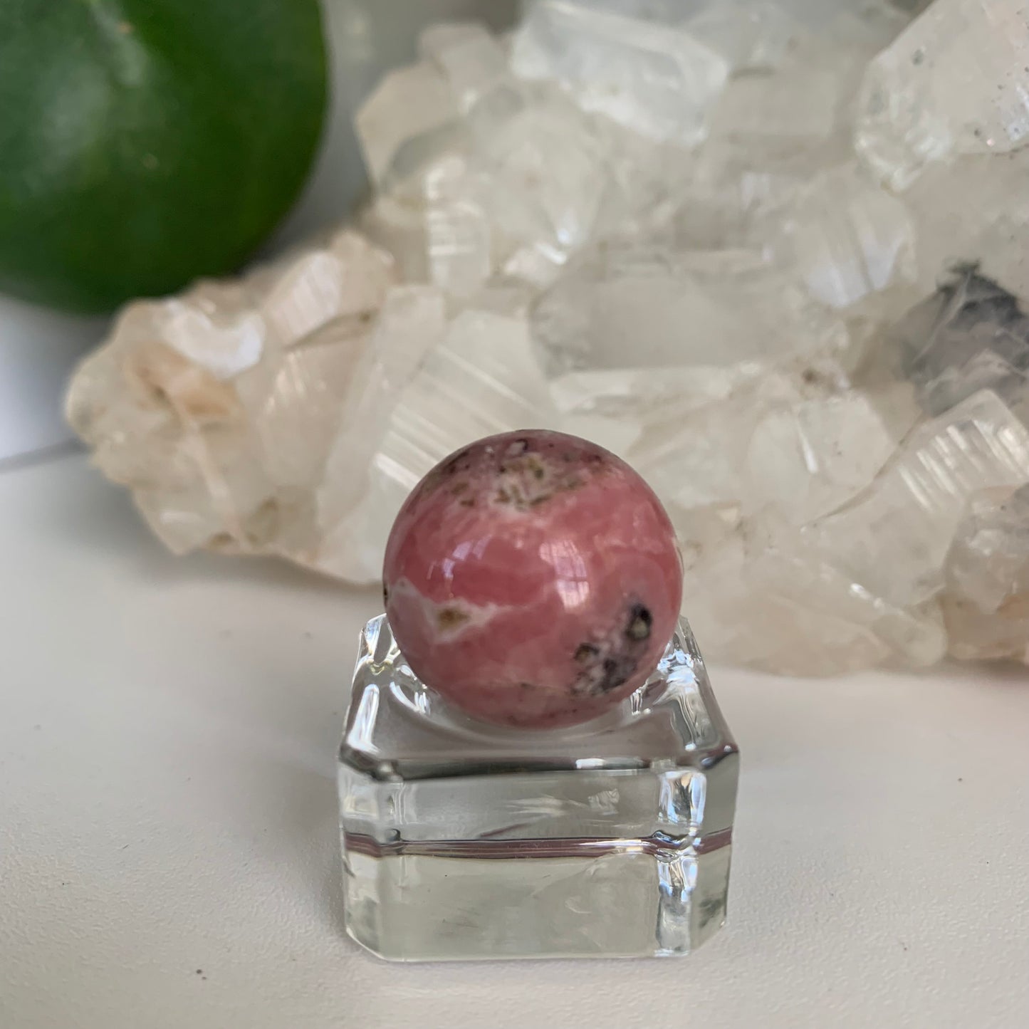 Rhodochrosite Sphere