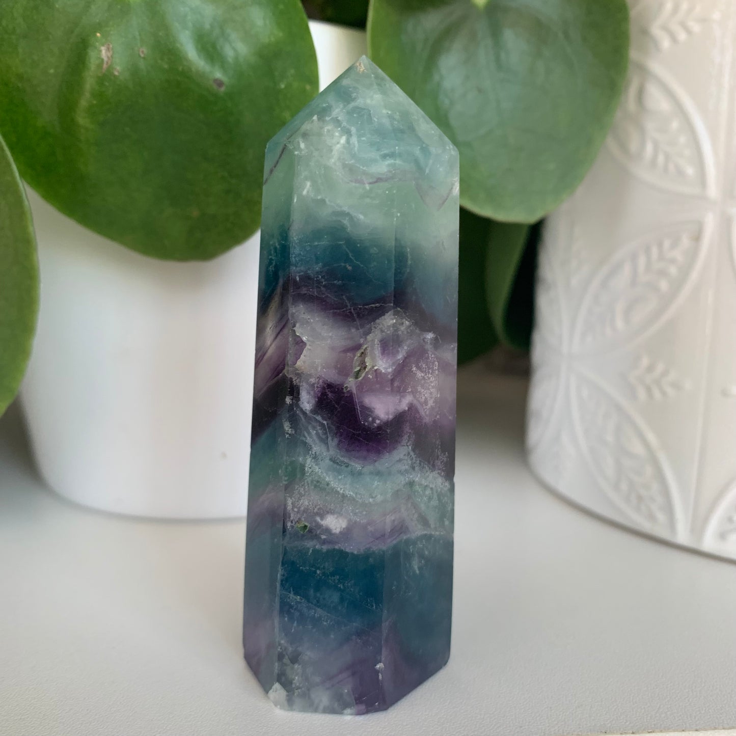 Rainbow Fluorite Tower