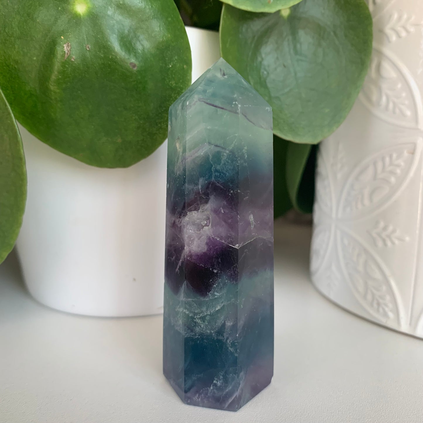 Rainbow Fluorite Tower