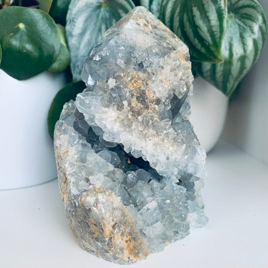 Blue Celestite Geode