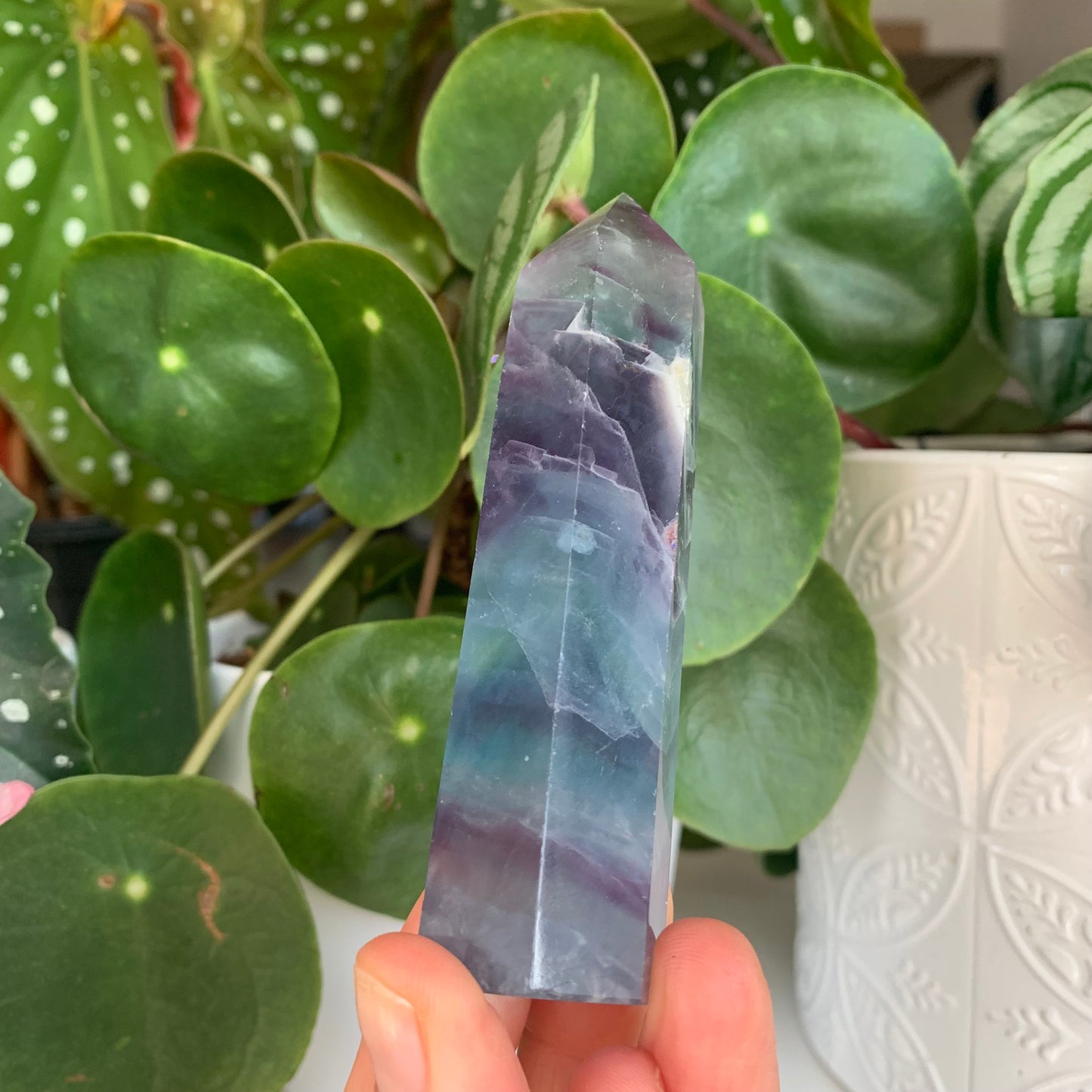 Rainbow Fluorite Tower